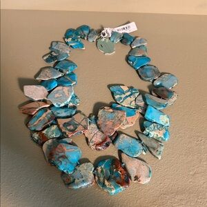 Turquoise Stone Necklace